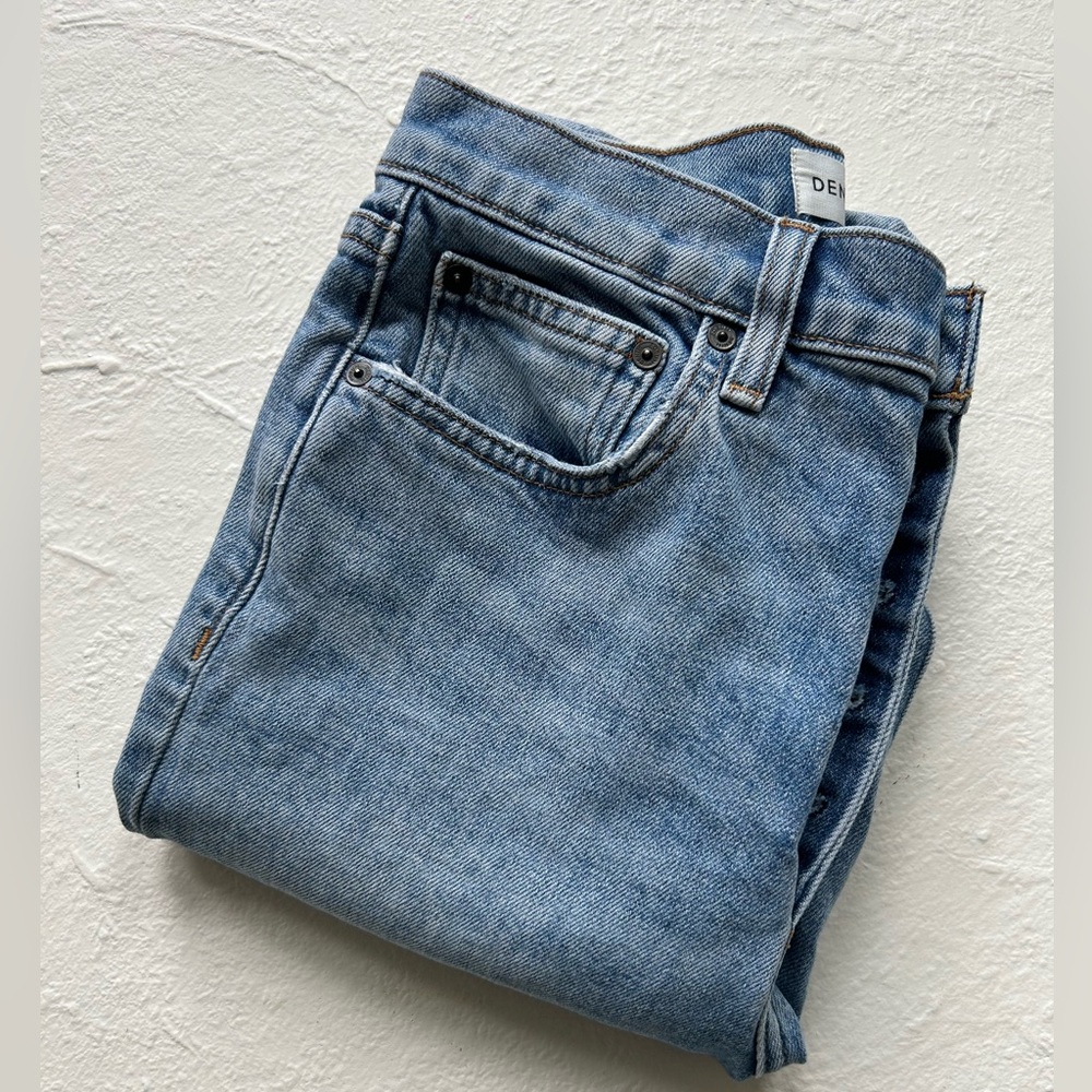 Denim Forum The Yoko High Rise Slim Jeans Women's Size 27 (30L)